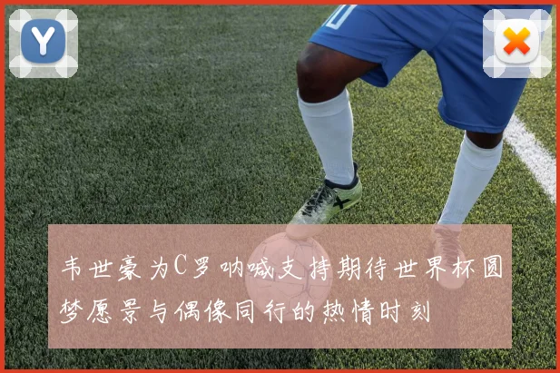 韦世豪为C罗呐喊支持期待世界杯圆梦愿景与偶像同行的热情时刻